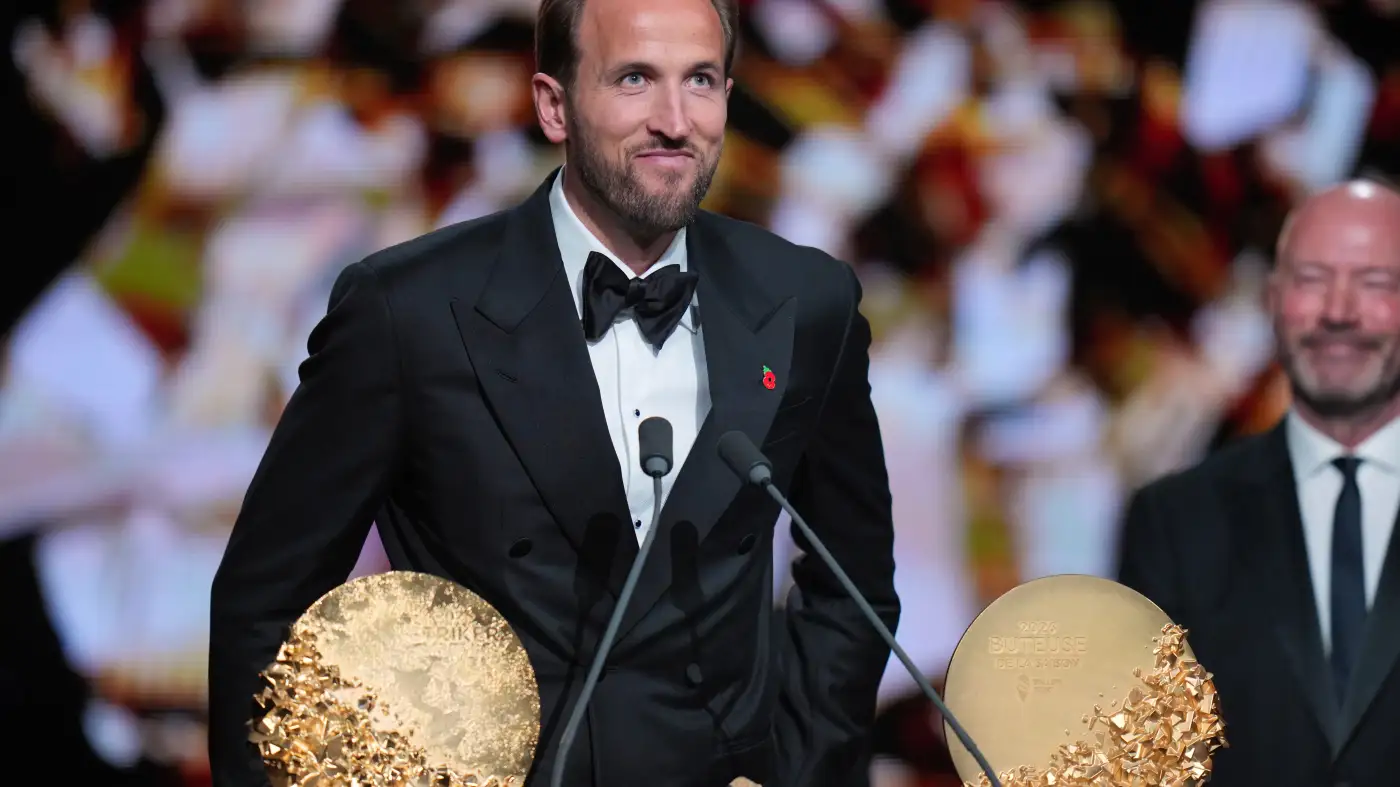 Harry Kane Ballon d'Or win: first Englishman in 25 years