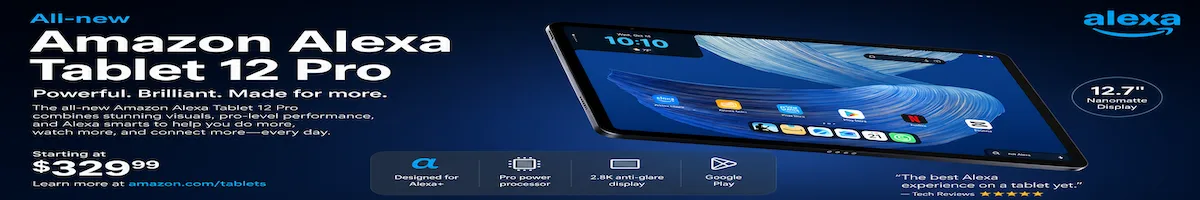 Amazon Alexa Tablet 12 Pro home