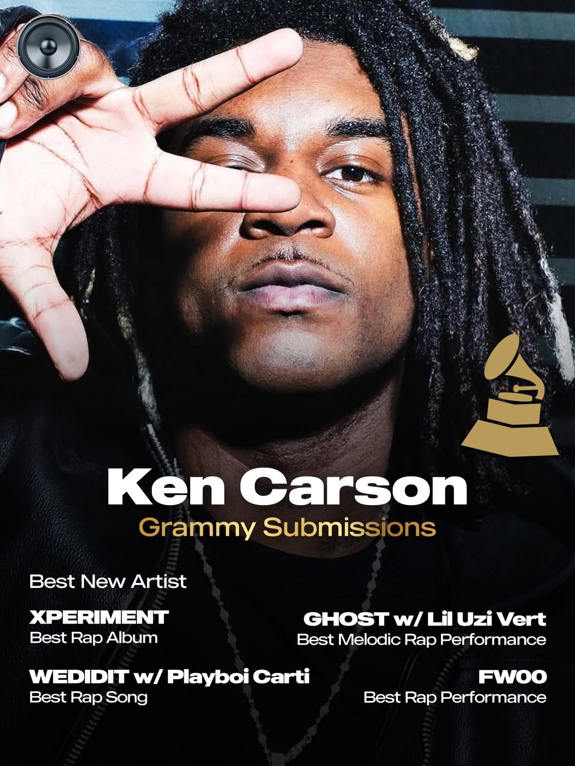 Ken Carson 2027 Grammy submissions